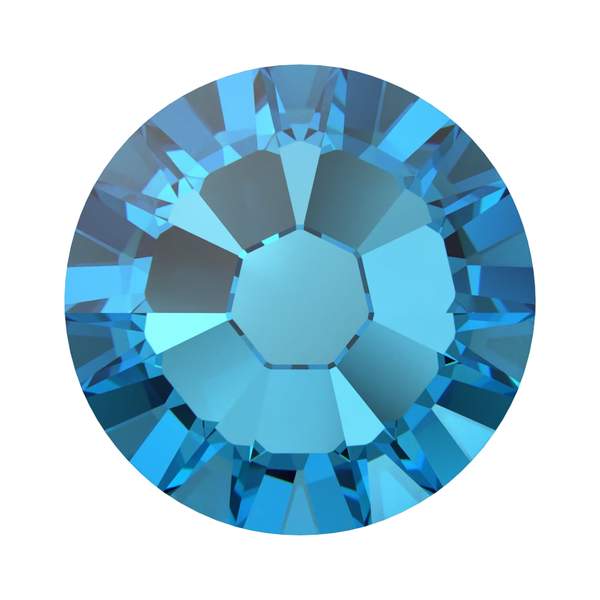 Swarovski Flatback Crystals 2058 ss 9 Crystal Bermuda Blue F