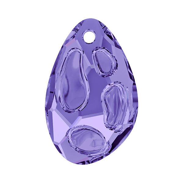 Swarovski Crystal Pendants 6730 18 x 11,5 mm Tanzanite