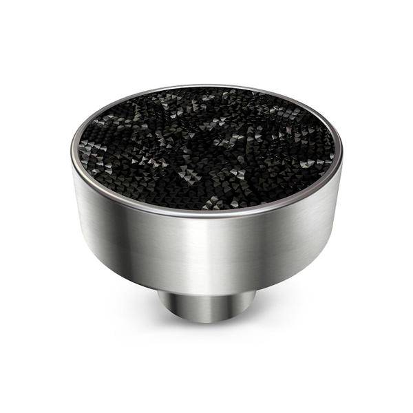 Swarovski Crystal Knobs & Handles 7153 62 mm Jet Hematite 088