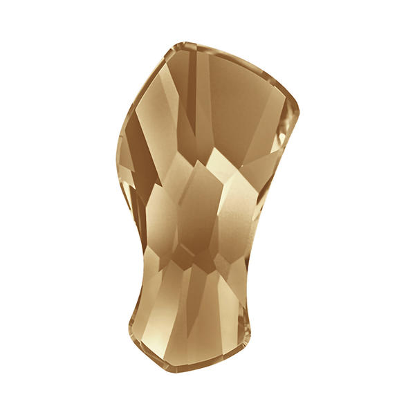 Swarovski Flatback Crystals 2798 14 mm Crystal Golden Shadow F