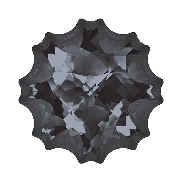 Swarovski Fancy Stones 4195 14 mm Crystal Silver Night