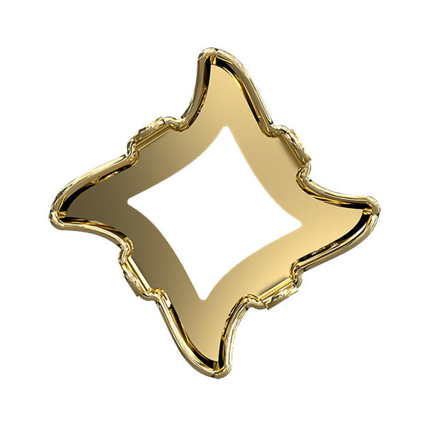 Swarovski Fancy Stone Settings 4485/S 6 mm Brass 1PH2OZ