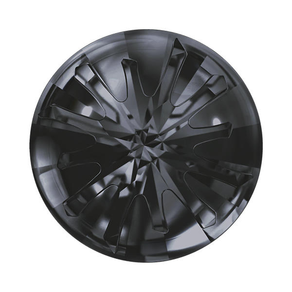 Swarovski Round Stones 1695 10 mm Crystal Silver Night