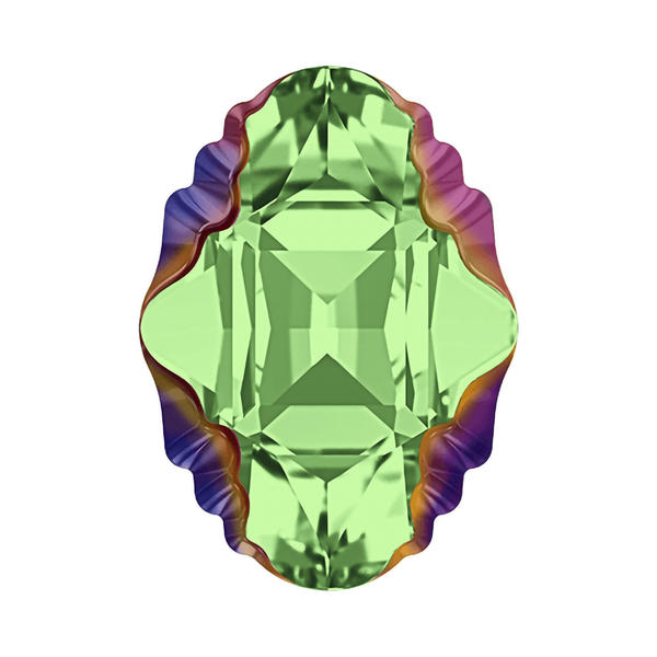 Swarovski Fancy Stones 4926 19 x 14 mm Peridot Scarabaeus Green Z F