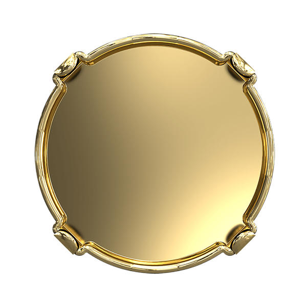 Swarovski Round Stone Settings 1695/S 14 mm Brass 1P00CZ