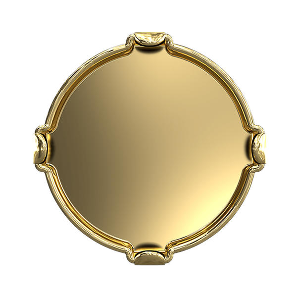 Swarovski Round Stone Settings 1695/S 10 mm Brass 1P00CZ