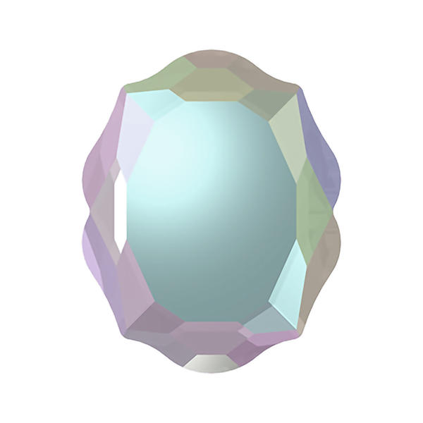 Swarovski Fancy Stones 4142 10 x 8 mm Crystal AB F