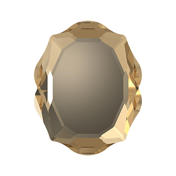 Swarovski Fancy Stones 4142 18 x 14 mm Crystal Golden Shadow F