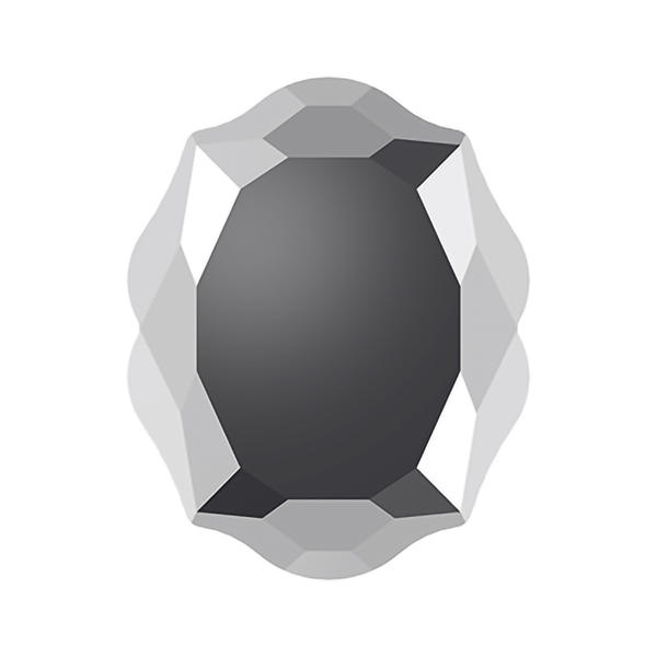 Swarovski Fancy Stones 4142 18 x 14 mm Crystal Light Chrome F