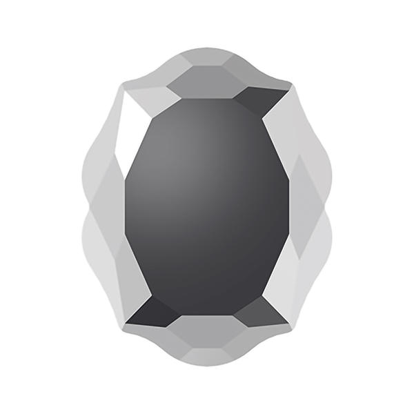 Swarovski Fancy Stones 4142 14 x 11 mm Crystal Light Chrome F