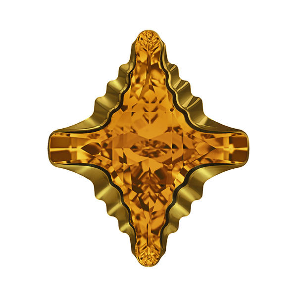 Swarovski Fancy Stones 4927 19 x 17 mm Topaz Dorado Z F