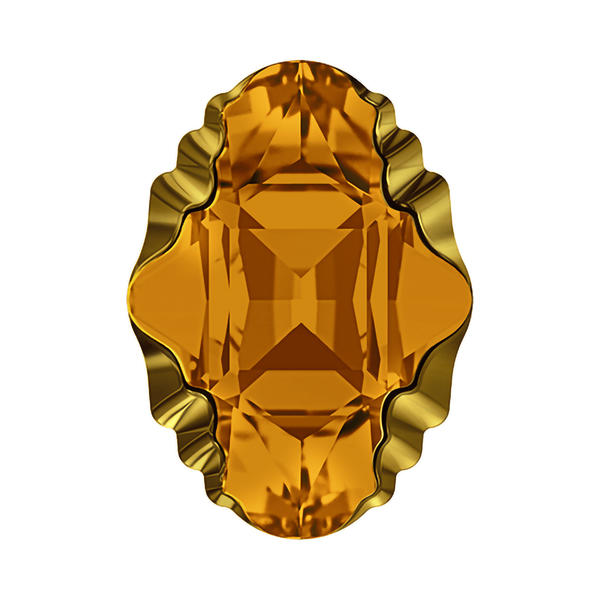 Swarovski Fancy Stones 4926 14 x 10 mm Topaz Dorado Z F