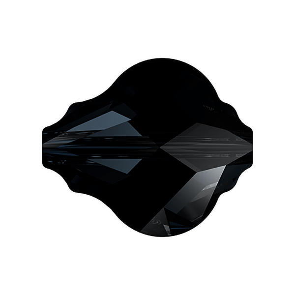 Swarovski Crystal Beads 5058 10 mm Crystal Silver Night