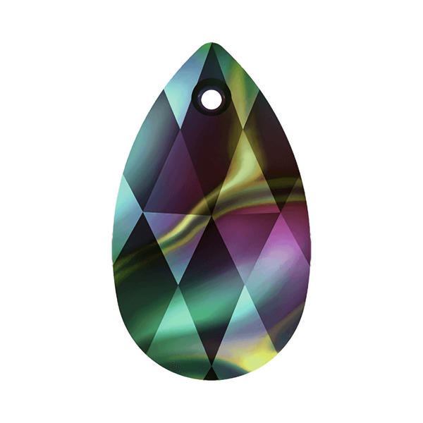 Swarovski Crystal Pendants 6106 16 mm Crystal Rainbow Dark