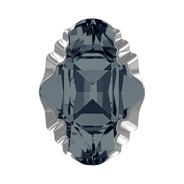 Swarovski Fancy Stones 4926 14 x 10 mm Graphite Light Chrome Z F
