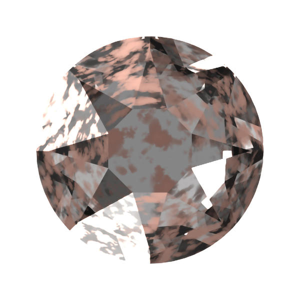 Swarovski Flatback Crystals 2088 ss 16 Crystal Rose Patina F