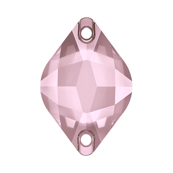 Swarovski Sew-on Crystals 3211 18 x 12 mm Crystal Antique Pink F