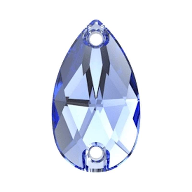 Swarovski Sew-on Crystals 3230 28 x 17 mm Sapphire F