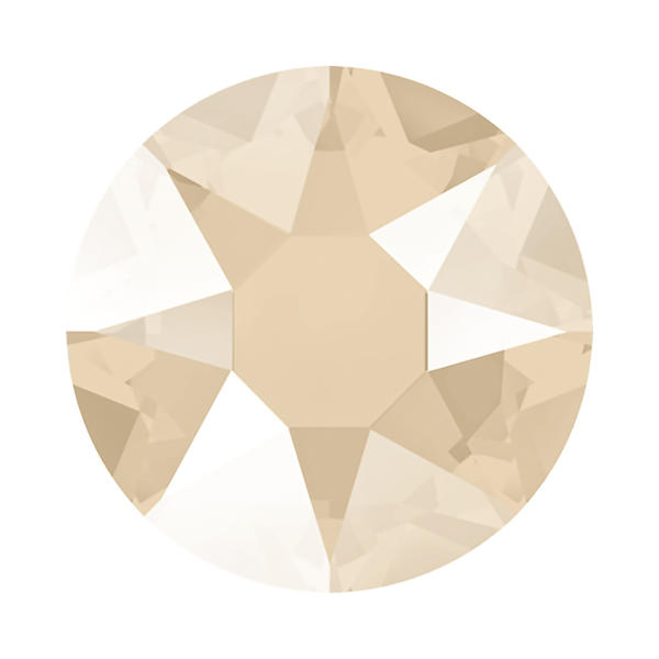 Swarovski Hotfix Crystals 2078 ss 12 Crystal Ivory Cream_S HFT