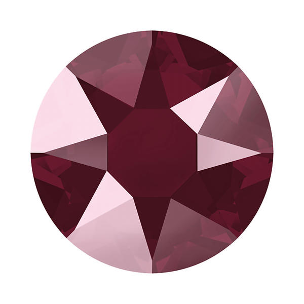 Swarovski Hotfix Crystals 2078 ss 34 Crystal Dark Red_S HFT