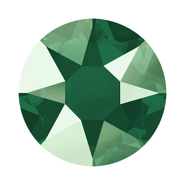 Swarovski Hotfix Crystals 2078 ss 34 Crystal Royal Green_S HFT