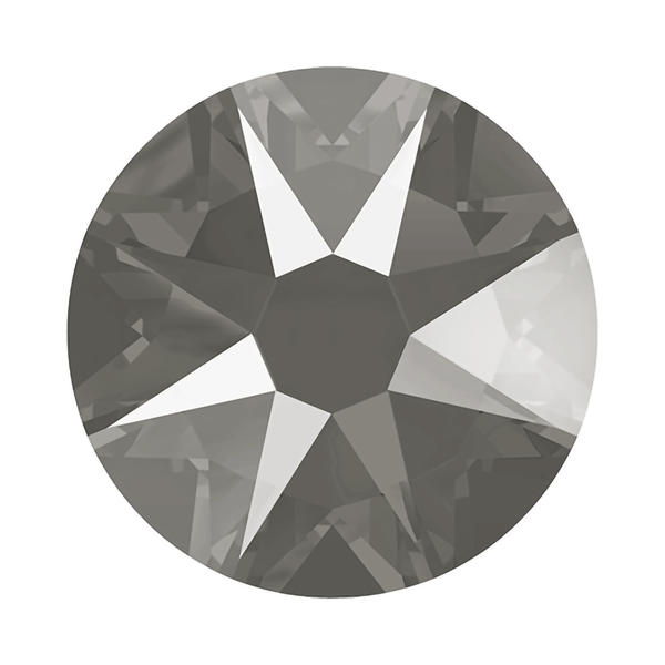 Swarovski Flatback Crystals 2088 ss 12 Crystal Dark Grey_S