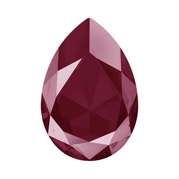 Swarovski Fancy Stones 4327 30 x 20 mm Crystal Dark Red_S