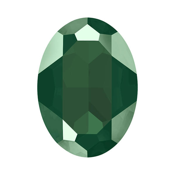 Swarovski Fancy Stones 4127 30 x 22 mm Crystal Royal Green_S