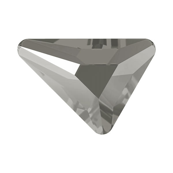 Swarovski Flatback Crystals 2739 7 x 6,5 mm Crystal Dark Grey_S