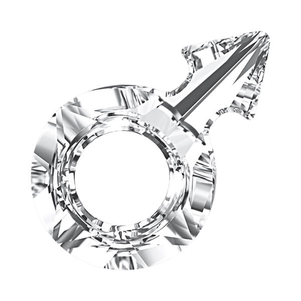 Swarovski Fancy Stones 4878 30 x 19 mm Crystal F