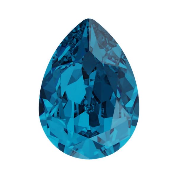 Swarovski Fancy Stones 4320 14 x 10 mm Capri Blue F