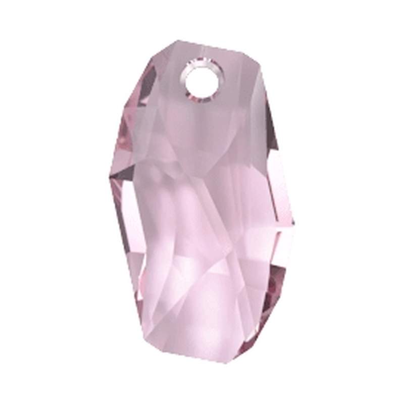 Swarovski Crystal Pendants 6673 18 mm Rosaline