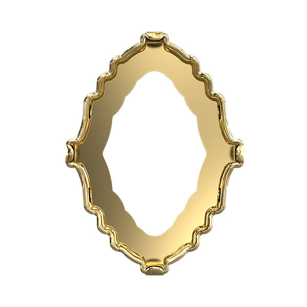Swarovski Fancy Stone Settings 4926/S 19 x 14 mm Brass 1PH2OZ