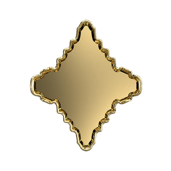 Swarovski Fancy Stone Settings 4927/S 14 x 12 mm Brass 1P00CZ