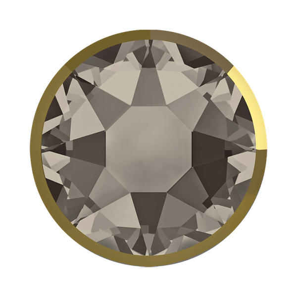 Swarovski Hotfix Crystals 2078/I ss 16 Greige Dorado Z A HF