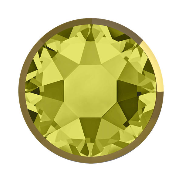 Swarovski Hotfix Crystals 2078/I ss 16 Khaki Dorado Z A HF