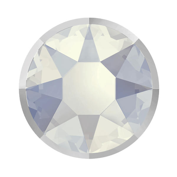 Swarovski Hotfix Crystals 2078/I ss 20 White Opal Light Chrome Z A HF