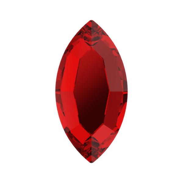 Swarovski Flatback Crystals 2200 8 x 4 mm Light Siam F