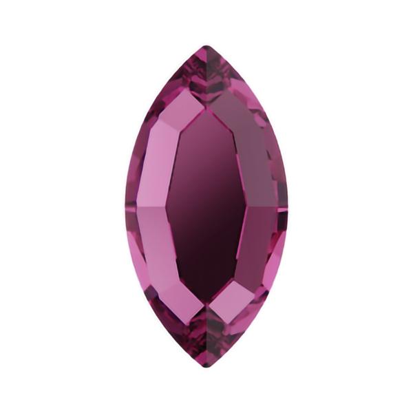 Swarovski Flatback Crystals 2200 8 x 4 mm Fuchsia F