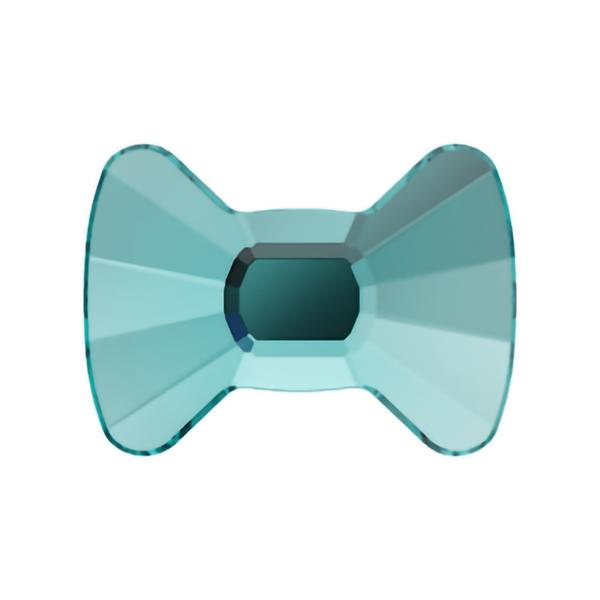 Swarovski Flatback Crystals 2858 6 x 4,5 mm Blue Zircon F