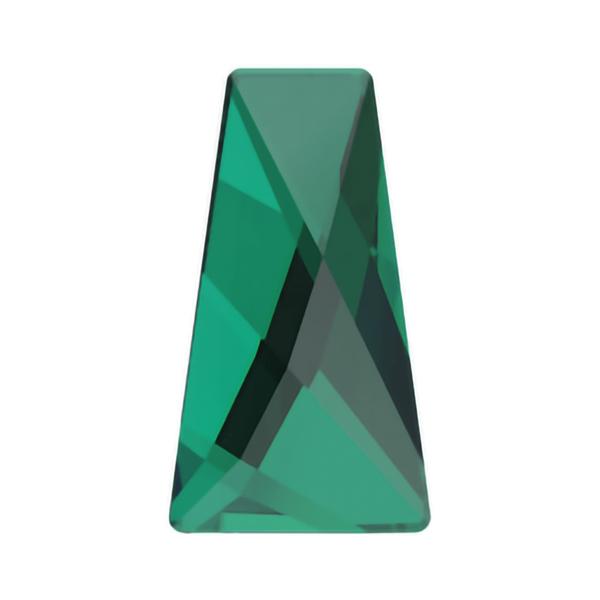 Swarovski Flatback Crystals 2770 6 x 3,5 mm Emerald F