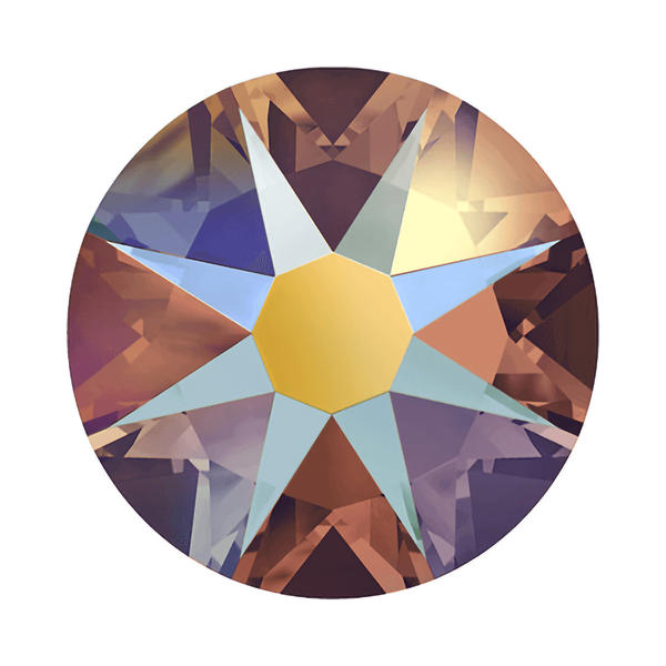 Swarovski Flatback Crystals 2088 ss 16 Topaz Shimmer F