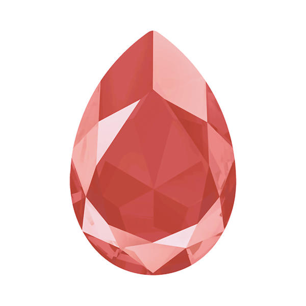 Swarovski Fancy Stones 4327 30 x 20 mm Crystal Light Coral_S
