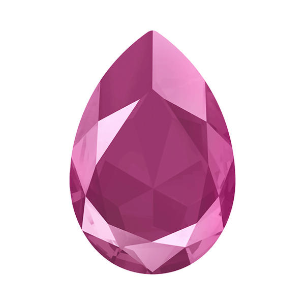 Swarovski Fancy Stones 4327 30 x 20 mm Crystal Peony Pink_S