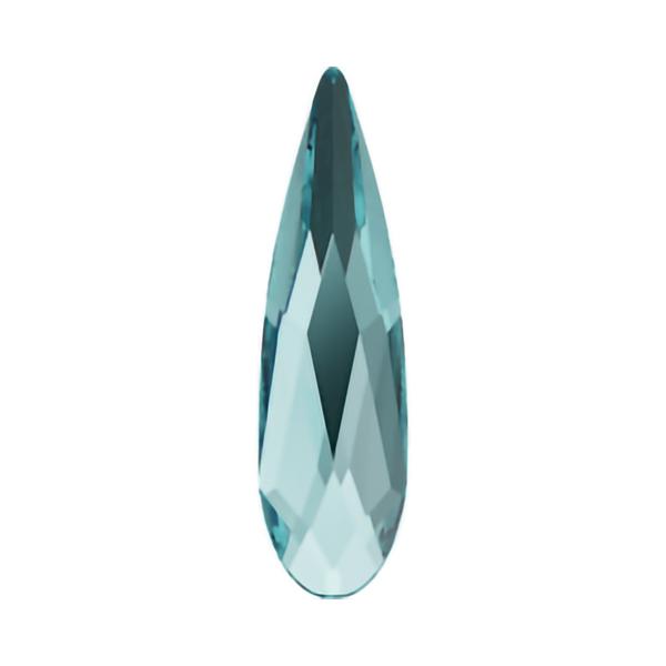 Swarovski Flatback Crystals 2304 10 x 2,8 mm Light Turquoise F