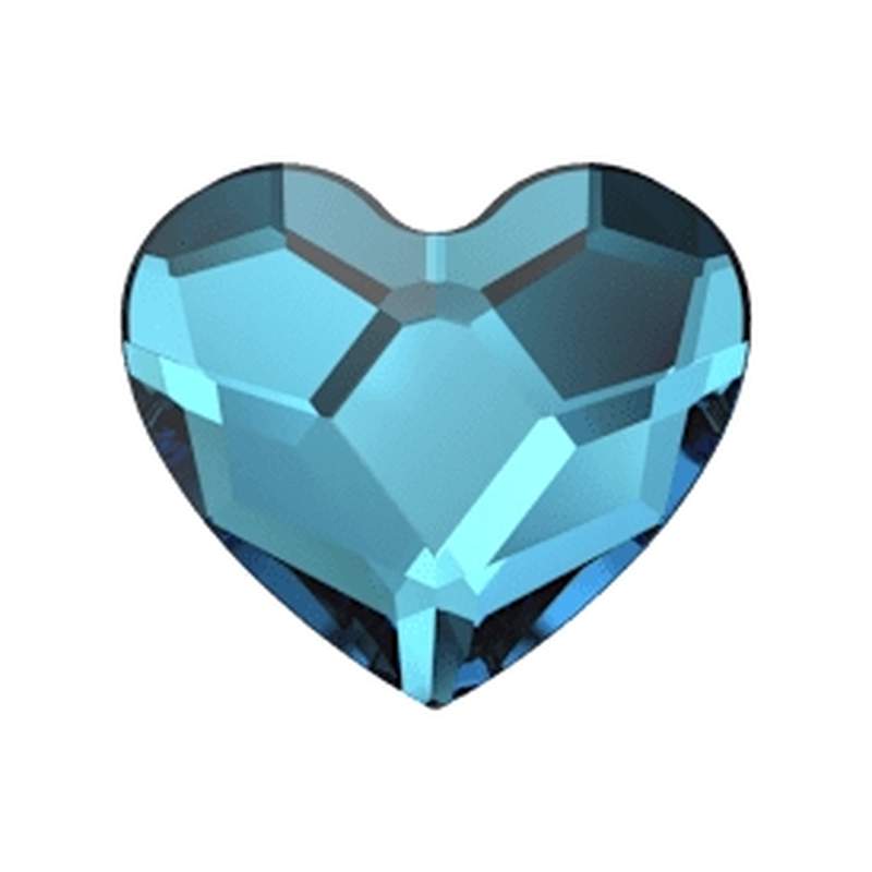 Swarovski Flatback Crystals 2808 6 mm Crystal Bermuda Blue F
