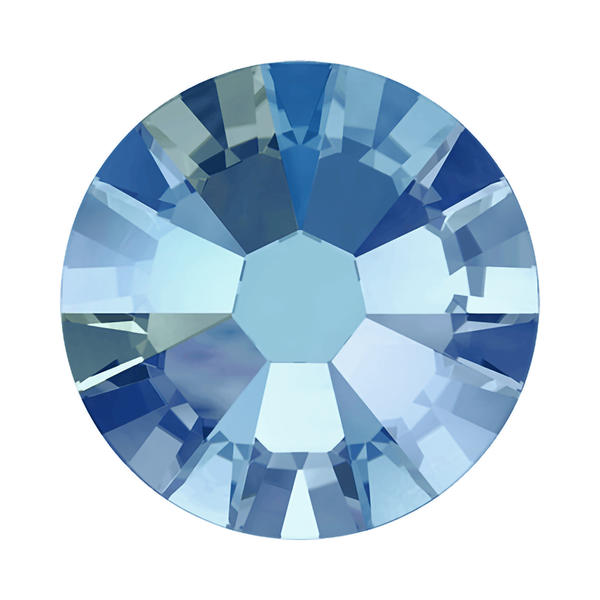 Swarovski Flatback Crystals 2058 ss 5 Light Sapphire Shimmer F