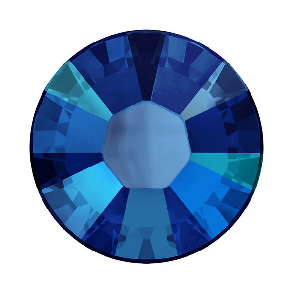 Swarovski Hotfix Crystals 2038 ss 6 Cobalt Shimmer A HF