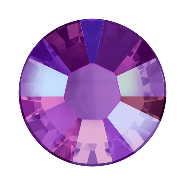 Swarovski Hotfix Crystals 2038 ss 8 Fuchsia Shimmer A HF