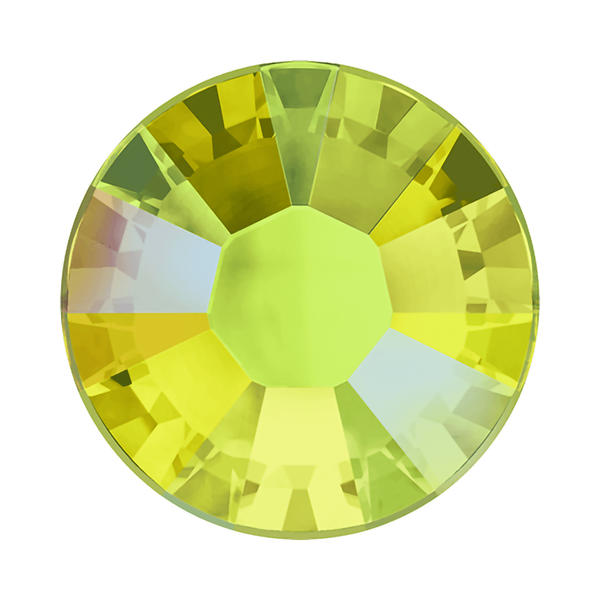 Swarovski Hotfix Crystals 2038 ss 10 Citrine Shimmer A HF